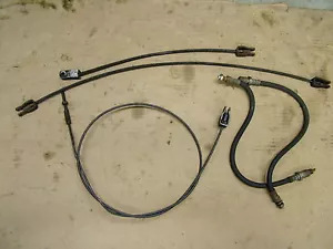 Jaguar MK2 Parking Brake cables & hoses - Picture 1 of 1