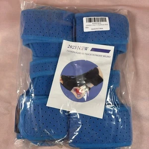Plantar Fasciitis Night Splint: 2 Packs 3 Adjustable Straps New Q3 - Picture 1 of 4