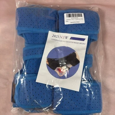Plantar Fasciitis Night Splint: 2 Packs 3 Adjustable Straps New Q3 - Image 1 of 4