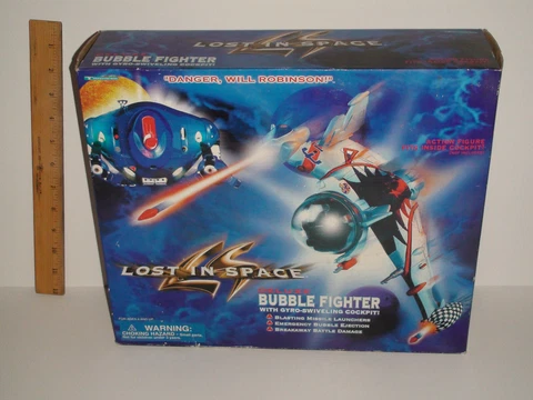 Trendmasters 1997 Vintage Lost in Space Deluxe Bubble Fighter - MISB Cover