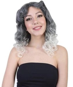 Women's Bella Long Curly Glamour Party Event Halloween Wig Collections | HW-124 - Picture 1 of 8