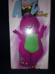 Barney🔤 A to Z With Howdy Friends🤠 NEW (VHS-2001) SEALED~RARE 2 Tape Set~MINT - Picture 1 of 8