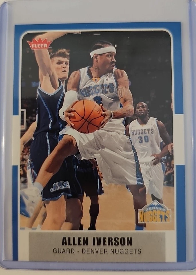 Allen Iverson 2007 Fleer #161 - Image 1 of 2