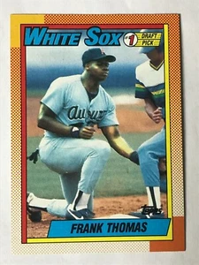 FRANK THOMAS CHICAGO WHITE SOX HOF ROOKIE CARD #414 RC 1990 TOPPS BASEBALL NM - Picture 1 of 2