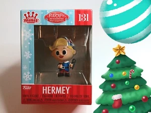 Funko Minis RUDOLPH THE RED-NOSED REINDEER #131 Hermey Vinyl Figure NEW - Picture 1 of 7