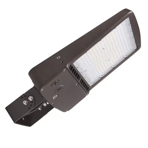 150W LED Shoebox Parking Lot light Fixture 5700K Replace 500W MH Area Road light - Picture 1 of 7