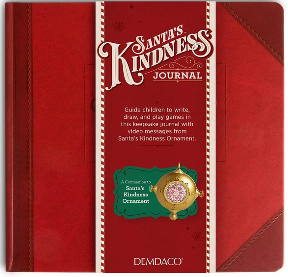 Santa's Kindness Kids Voucher Book & Journal Set Demdaco