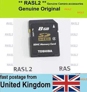 Memory Card For Canon Digital Camera IXUS 285, 275, 190,185,180,220 HS,800 95 90 - Picture 1 of 3