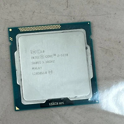 Intel Core i3-3220 3rd Generation 3M Cache 3.3 GHz Desktop Processor Untested - Image 1 of 3