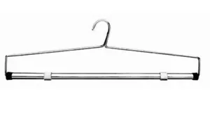 Chrom Metall Tagesdecke & Gardine Aufhänger 22" 12er Pack - Bild 1 von 1