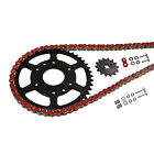Chain set with screw lock ENUMA 525 MVXZ-2 for Suzuki SV650S 1999-2012 red