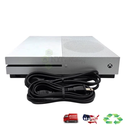 Consola Microsoft Xbox One S 1TB Modelo 1681 Con Cables - Probada Foto 1 de 4