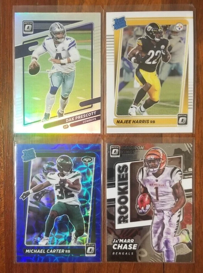 2021 Donruss Optic Rookie, Parallel & Insert Football Cards! Pick Your Player! - Image 1 of 1