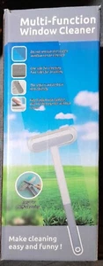 4 in 1 Window Screen Cleaning Brush, Pet Hair Removal Brush & Squeegee, EJ-2056 - Picture 1 of 5