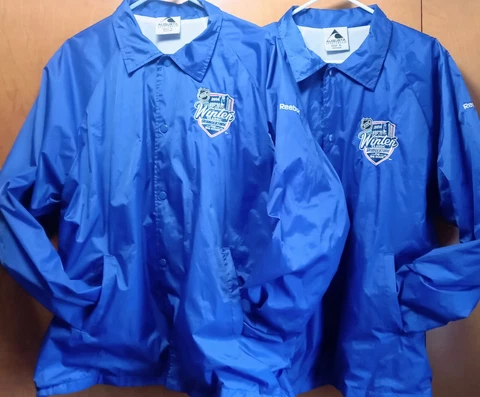 2 Adult XL 2014 NHL Winter Classic Bridgestone The Big House Stadium Jacket Cover