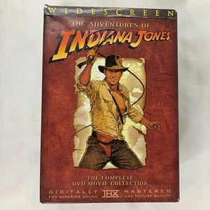 Indiana Jones - The Adventure Collection (DVD, 2003, 3-Film 4-Disc Set, WS) - Picture 1 of 24