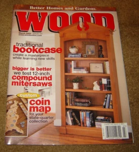 Better Homes & Gardens Wood Magazine Issue 131 March 2001 - Foto 1 di 1
