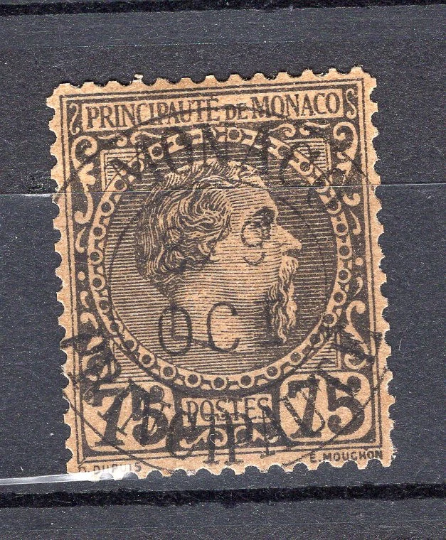 MONACO, YV # 8, USED - Image 1 of 1