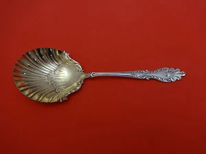 Raphael by Rogers & Hamilton Plate Silverplate Berry Spoon GW Shell Bowl 8 1/2" - Picture 1 of 2