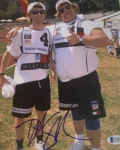Foto firmada autografiada de David Spade 8x10 SNL Chris Farley Tommy Boy Certificado de autenticidad - Imagen 1 de 1