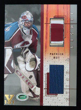 2003-04 In the Game Parkhurst Rookie Stick & Jersey ITG Vault Gold Patrick Roy