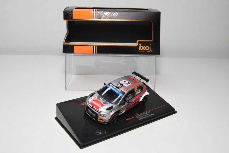 B43 1: 43 IXO RAM844.22 Citroen C3 Rally 2 #24 Rallye Monte-CARLO 2022 CAMILLI MB — 第 1/4 张图片