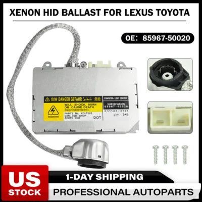 Control de lastre de faros de xenón HID 85967-50020 para Toyota Lexus ES300 Foto 1 de 4