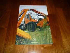 Mercedes Unimog KOMMUNAL Prospekt 08/2006 - Bild 1 von 1