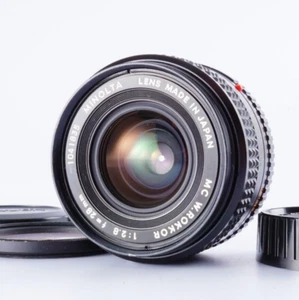 EX+5 MINOLTA MC W.ROKKOR 28mm F/2.8 MF Wide Angle Lens w/ Filter From JAPAN - Picture 1 of 17