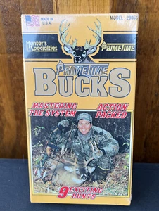 Primetime Bucks Roy Allison Mark Potts VHS 9 hunts hunting 20056 Tom Miranda New - Picture 1 of 7