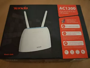 ✅ Tenda 4G09 WLAN Router Gigabit Ethernet Dual-Band (2.4 GHz/5 GHz) 3G 4G White - Bild 1 von 4