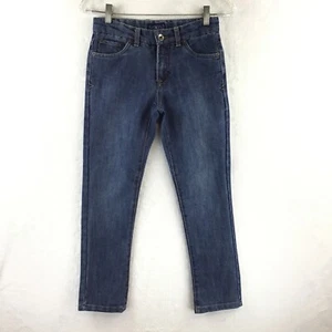 Lucky Brand Billy Straight Adjustable Waist Denim Blue Jeans Kids Boys Size 14 - Picture 1 of 9