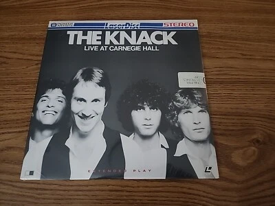 The Knack 'Live At Carnegie Hall' factory sealed 1980 laserdisc New Store Cond - Image 1 of 4