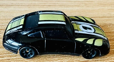 Porsche 911 negro 1:64 diecast #1 vintage sin marca Foto 1 de 4