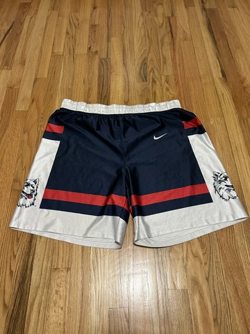 Vintage 90’s UCONN Huskies Nike Replica Basketball Shorts XXL Cover