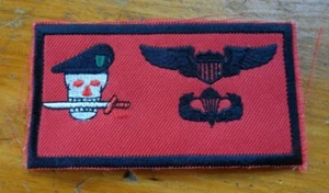 USAF PATCH, 1ST RECON SQUADRON, NAME TAG, BASIC PILOT, BASIC PARACHUTISTS BADGE - Picture 1 of 1