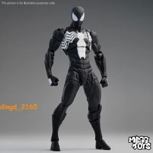 Anime Messtoys Symbiont Black Spider Man Actionfigur Modell Ornament Spielzeug Geschenk - Bild 1 von 12