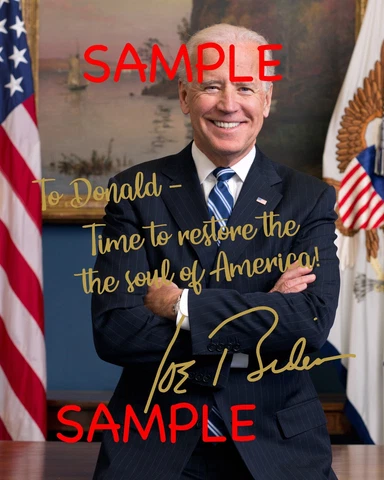 President Joe Biden Customized Photo - FREE SHIPPING! Cover