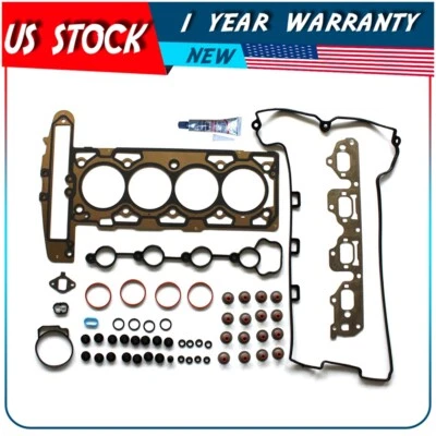 ?Juego de juntas de cabeza para Chevrolet Malibu Cobalt HHR Pontiac Saturn 2006-2009 2,4 L Foto 1 de 4