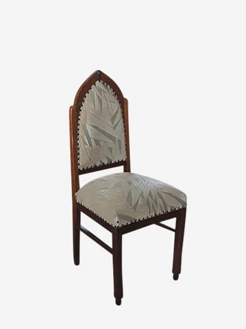 1920's Set of Four Amsterdamse School Dining Room Chairs - Fully Restored Cover