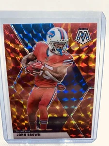 John Brown 2020 Mosaic Rare Orange Reactive Prizm SP NFL Buffalo Bills RARE #28 - Bild 1 von 6
