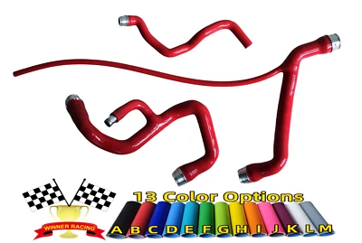 Mangueras de silicona para Mercedes-Benz W204 Clase C C300 C350 ROJO Foto 1 de 4