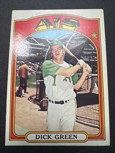 1972 Topps Baseball Hi Number #780 Dick Green VG-VGEX (crease)  - Picture 1 of 2
