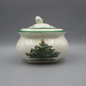 Spode England CHRISTMAS TREE Sugar Bowl - Picture 1 of 3