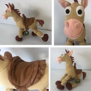 De colección Toy Story Bullseye 14” Posable Peluche Caballo Imitación Cuero Sillín Texturizado - Imagen 1 de 22