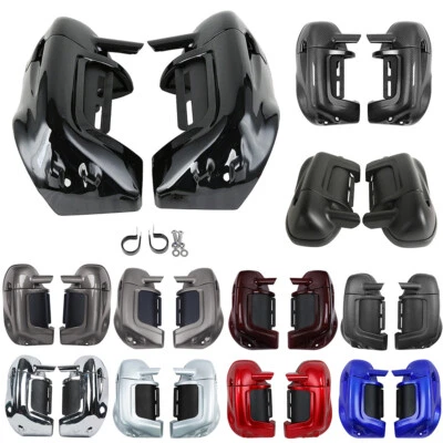 Carenados de pierna ventilados inferiores aptos para Harley Touring Road King Electra Glide 1983-13 Foto 1 de 4
