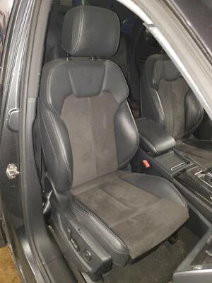 18 19 AUDI SQ5: asiento delantero derecho, cuero, deportivo, térmico, gamuza, negro Foto 1 de 4