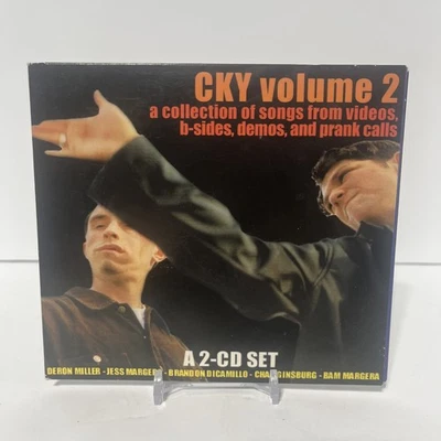 CKY Volume 2 Jackass Bam Margera Dunn Prank Calls Original 2 CD Set VERY RARE Foto 1 de 4