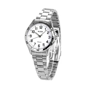 Montre pour femme Alba Quartz AQQK407 cadran blanc Seiko Japon 10 ATM acier inoxydable - Photo 1 sur 4