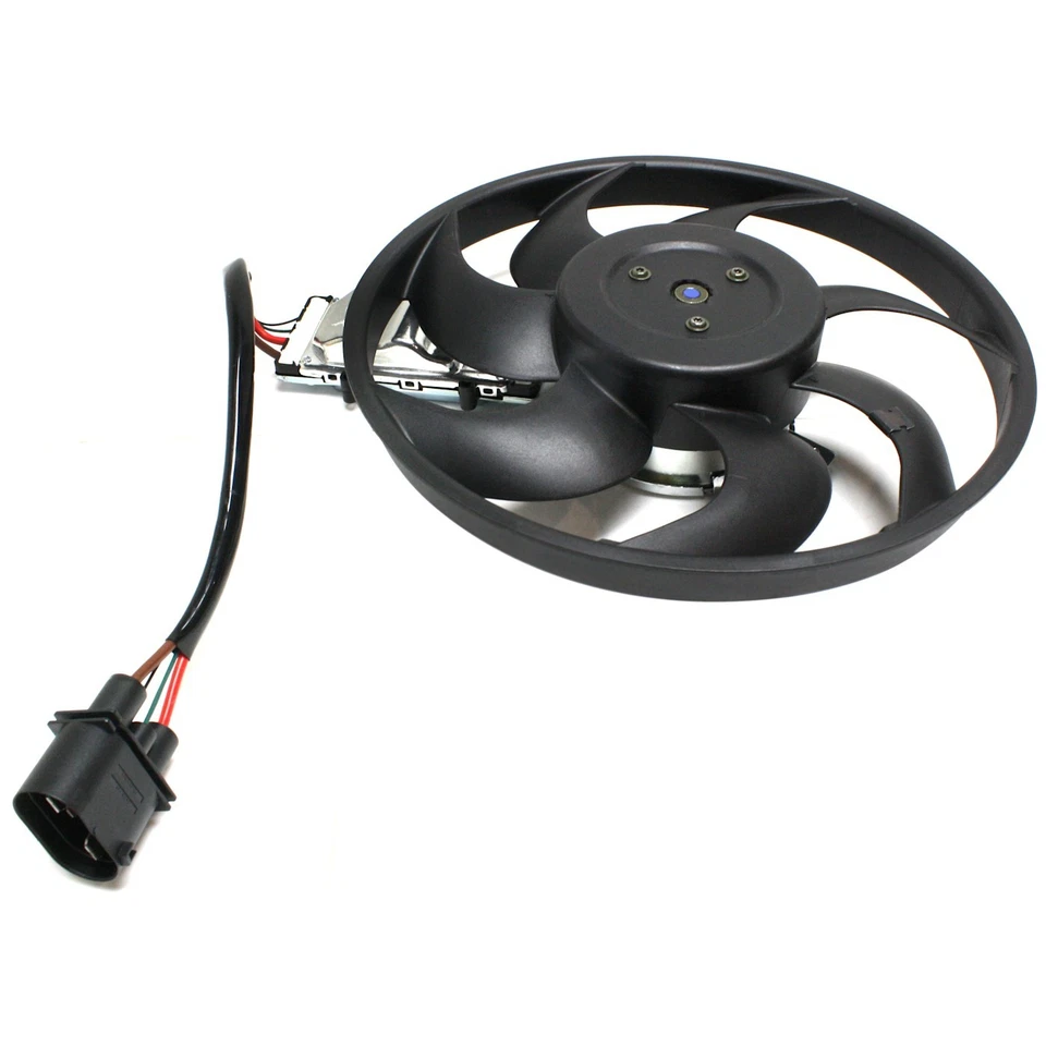 A/C Condenser Cooling Fan For 2004-2010 Volkswagen Touareg 2007-2015 Audi Q7 LH - Изображение 1 из 4